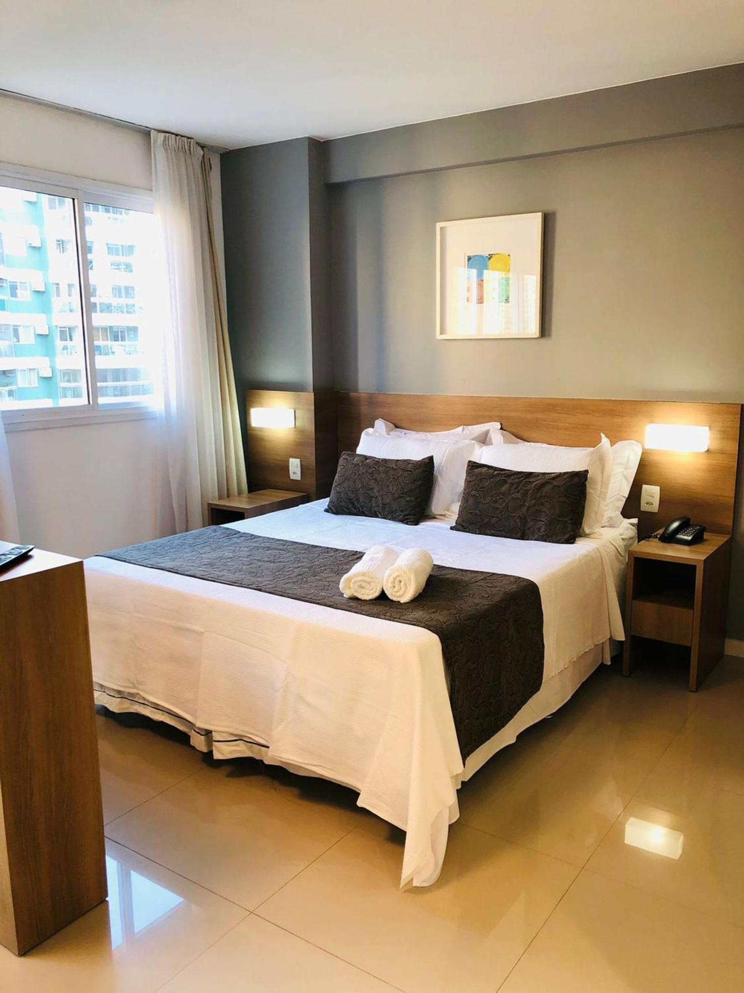 Apartamento Flat Maravilhoso Inteiro Na Barra Da Tijuca Com Garagem Rio de Janeiro